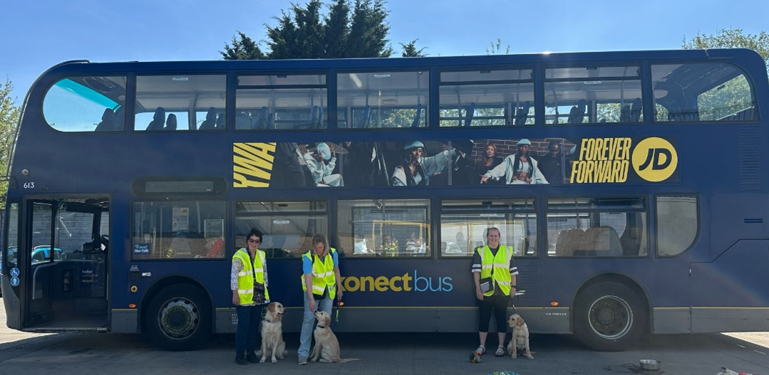 Guide Dogs By Bus