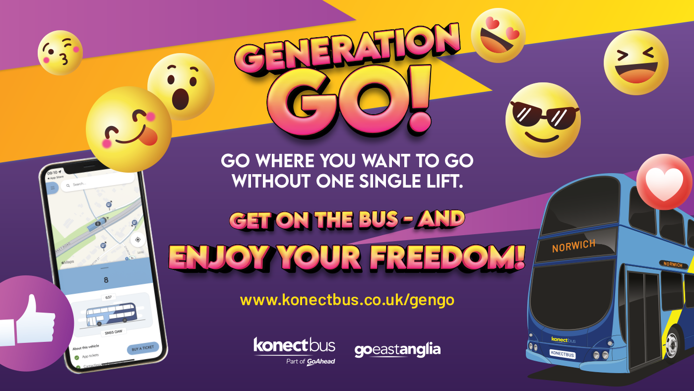 Generation Go - bus travel for the under 19's 