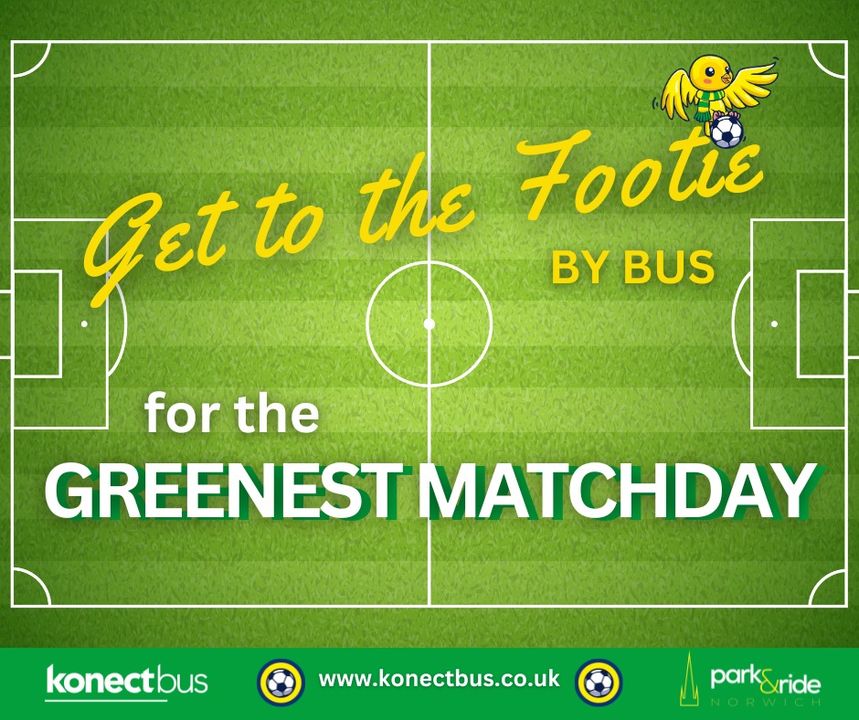 Greenest match day at Carrow road - 3rd Feb