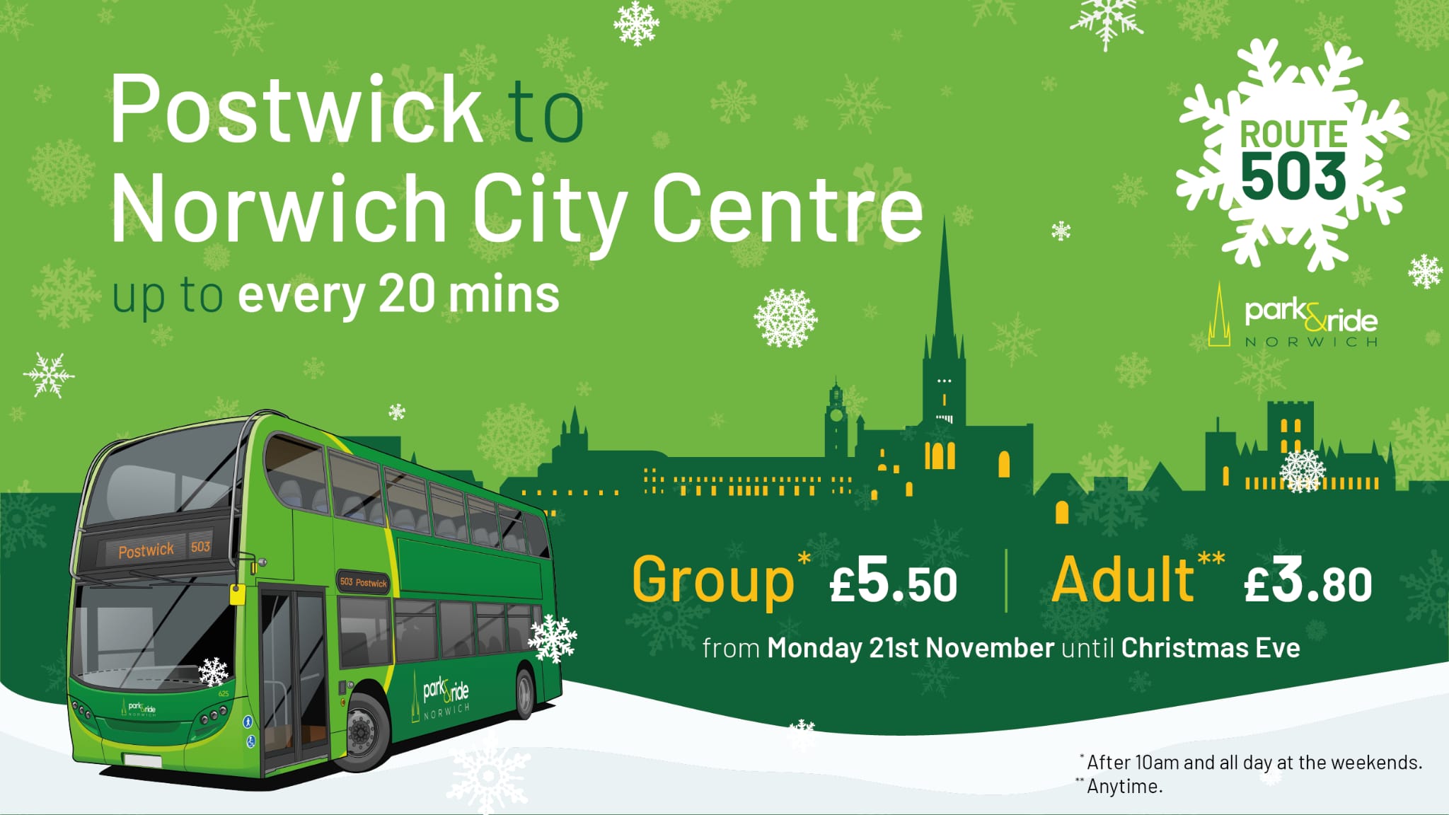 Norwich Park & Ride - The easy way into the city by car - konectbus